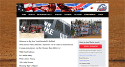 Desktop Screenshot of bigbearbaseball.com